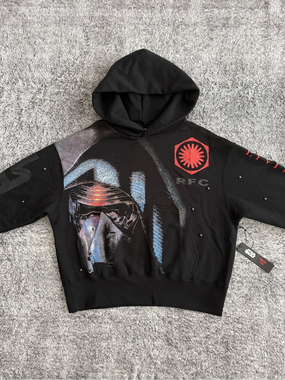 Men’s Civil Regime x Star Wars Hoodie, Snow Shadows Forever, Heavyweight, NWT